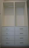 Drawers and shelving